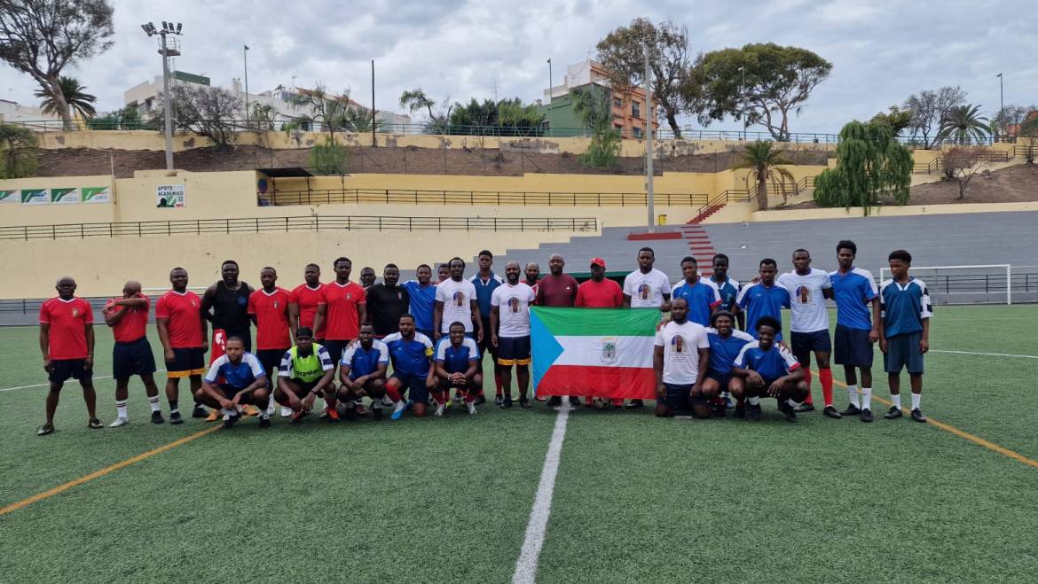 LA COMUNIDAD ECUATOGUINEANA EN LAS PALMAS CELEBRA EL 12 DE OCTUBRE CON FÚTBOL, PAZ Y UNIDAD