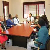 Visita de inspección de la Vice Ministra de Asuntos Exteriores a Las Palmas